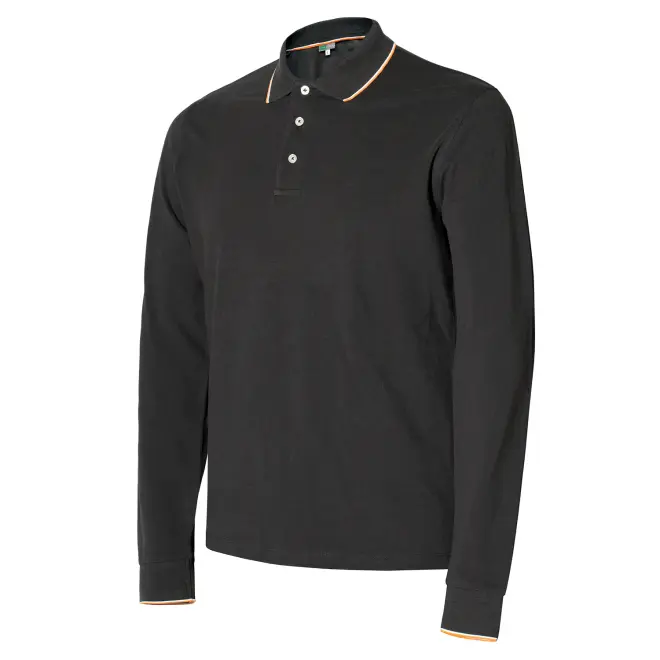 Issaline polo majica dugih rukava Siva