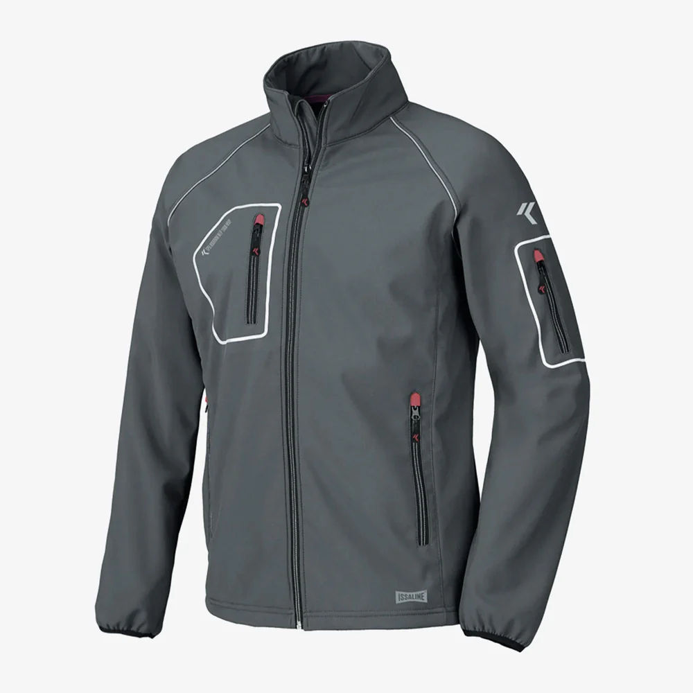 ISSA Just Softshell radna jakna Crvena