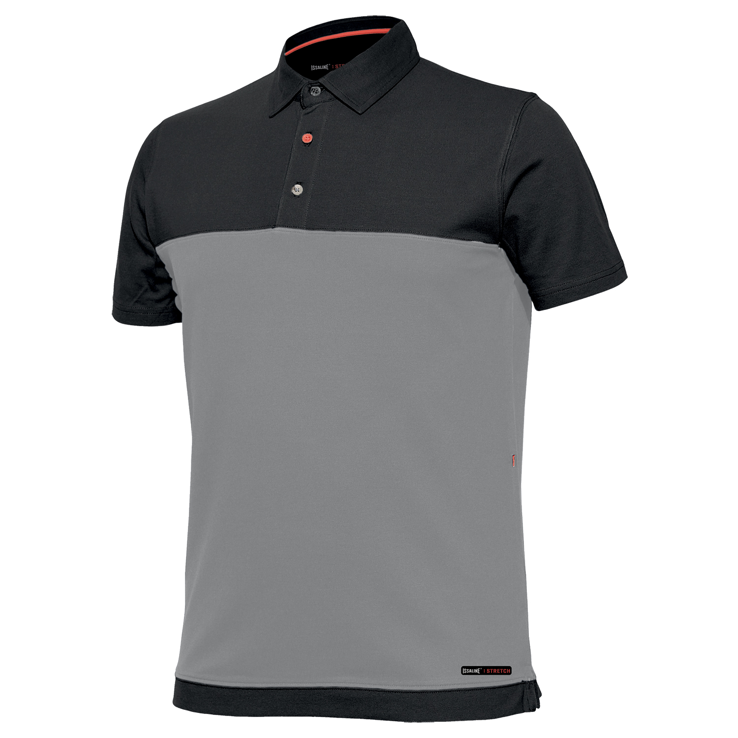 Issa Line Stretch polo majica Plavo siva