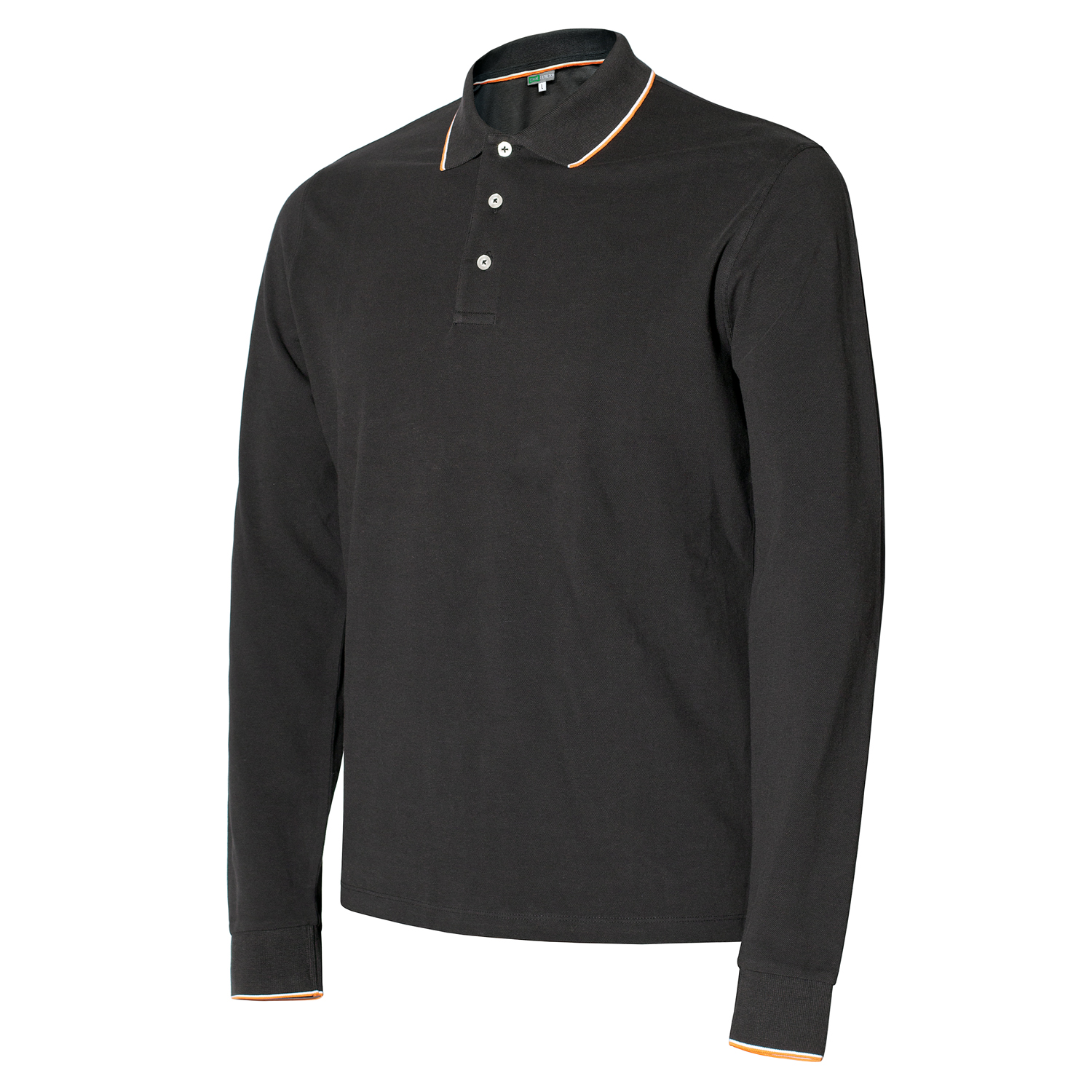 Issaline polo majica dugih rukava Crna